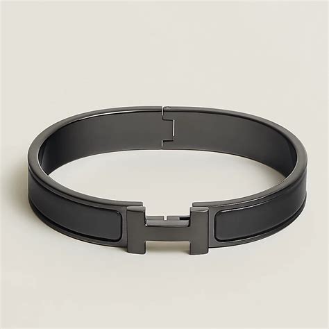 hermes bracelet so black|hermes bracelet leather price.